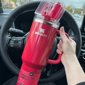 Stanley x elf Red Delicious 40 oz & Lip Holder SET